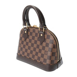 LOUIS VUITTON ルイヴィトン ダミエ アルマ BB 2WAY ブラウン N41221 レディース ダミエキャンバス ハンドバッグ 新同 中古 銀蔵