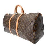 LOUIS VUITTON ルイヴィトン モノグラム キーポル 60 ブラウン M41422 ユニセックス モノグラムキャンバス ボストンバッグ ABランク 中古 銀蔵