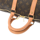 LOUIS VUITTON ルイヴィトン モノグラム キーポル 45 ブラウン M41428 レディース モノグラムキャンバス ボストンバッグ ABランク 中古 銀蔵