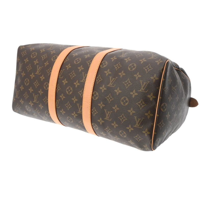 LOUIS VUITTON ルイヴィトン モノグラム キーポル 45 ブラウン M41428 レディース モノグラムキャンバス ボストンバッグ ABランク 中古 銀蔵