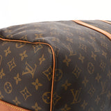 LOUIS VUITTON ルイヴィトン モノグラム キーポルバンドリエール 55 ブラウン M41414 レディース モノグラムキャンバス ボストンバッグ Bランク 中古 銀蔵