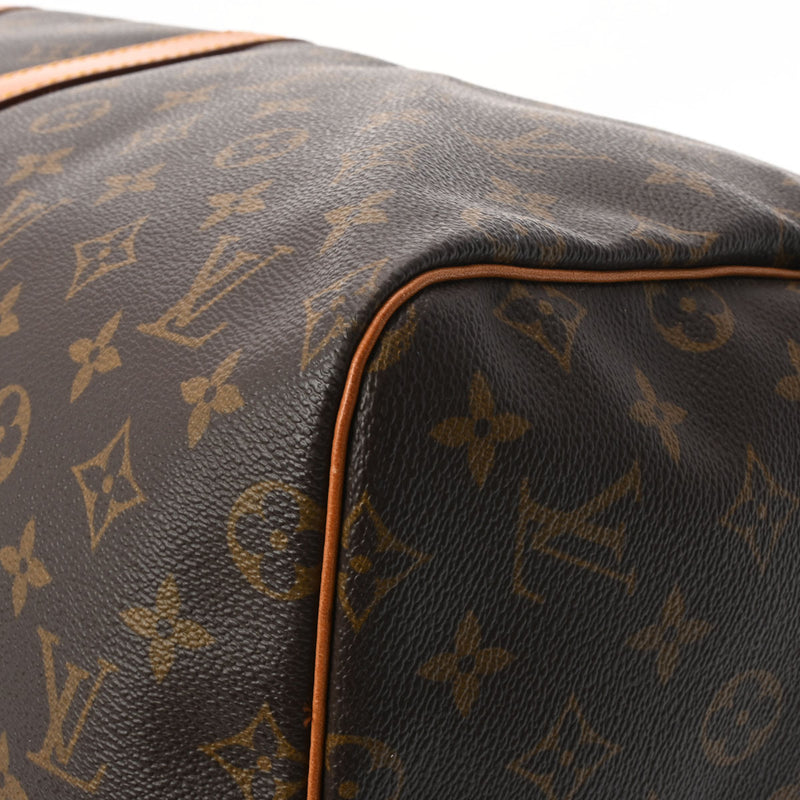 LOUIS VUITTON ルイヴィトン モノグラム キーポルバンドリエール 55 ブラウン M41414 レディース モノグラムキャンバス ボストンバッグ Bランク 中古 銀蔵