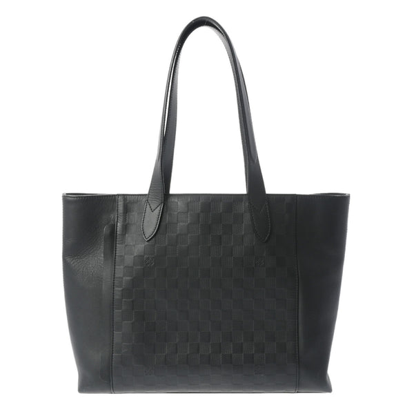 LOUIS VUITTON ルイヴィトン ダミエアンフィニ カバ ヴォワヤージュ オニキス N41493 メンズ レザー トートバッグ Bランク 中古 銀蔵