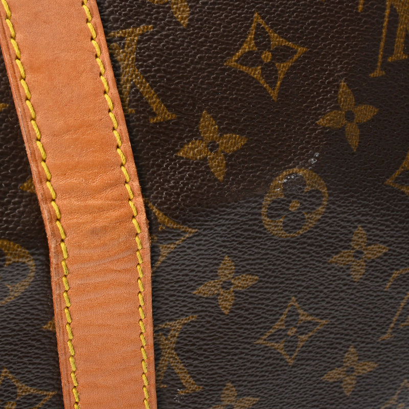 LOUIS VUITTON ルイヴィトン モノグラム キーポル 55 ブラウン M41424 ユニセックス モノグラムキャンバス ボストンバッグ Bランク 中古 銀蔵