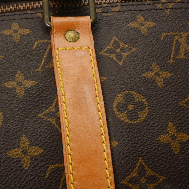 LOUIS VUITTON ルイヴィトン モノグラム キーポル 55 ブラウン M41424 ユニセックス モノグラムキャンバス ボストンバッグ Bランク 中古 銀蔵