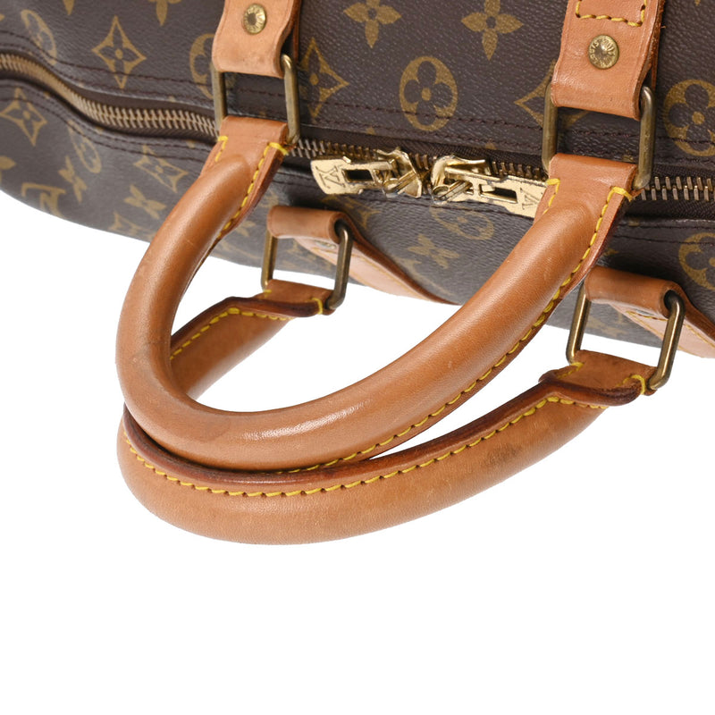 LOUIS VUITTON ルイヴィトン モノグラム キーポル 45 ブラウン M41428 ユニセックス モノグラムキャンバス ボストンバッグ Bランク 中古 銀蔵