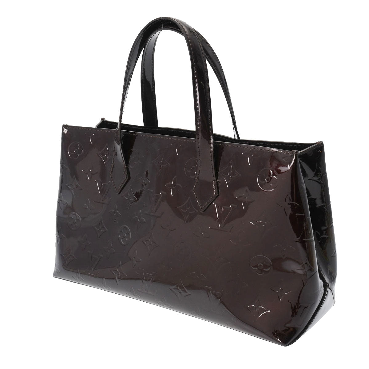 LOUIS VUITTON ルイヴィトン ヴェルニ ウィルシャー PM アラマント M93641 レディース モノグラムヴェルニ ハンドバッグ  ABランク 中古 銀蔵