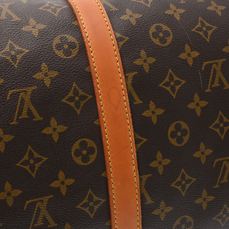 LOUIS VUITTON ルイヴィトン モノグラム キーポル バンドリエール 55 ブラウン M41414 ユニセックス モノグラムキャンバス ボストンバッグ Bランク 中古 銀蔵