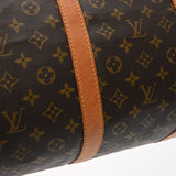 LOUIS VUITTON ルイヴィトン モノグラム キーポル バンドリエール 60 ブラウン M41412 ユニセックス モノグラムキャンバス ボストンバッグ Bランク 中古 銀蔵