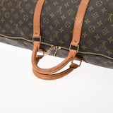 LOUIS VUITTON ルイヴィトン モノグラム キーポル バンドリエール 60 ブラウン M41412 ユニセックス モノグラムキャンバス ボストンバッグ Bランク 中古 銀蔵