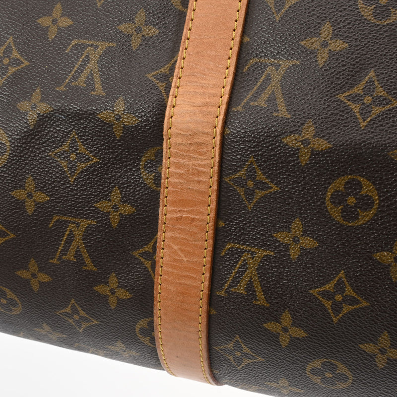 LOUIS VUITTON ルイヴィトン モノグラム キーポル バンドリエール 50 ブラウン M41416 ユニセックス モノグラムキャンバス ボストンバッグ Bランク 中古 銀蔵