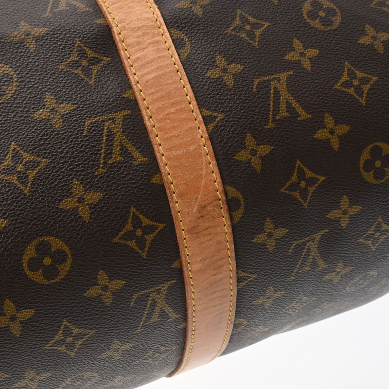 LOUIS VUITTON ルイヴィトン モノグラム キーポル バンドリエール 50 ブラウン M41416 ユニセックス モノグラムキャンバス ボストンバッグ Bランク 中古 銀蔵