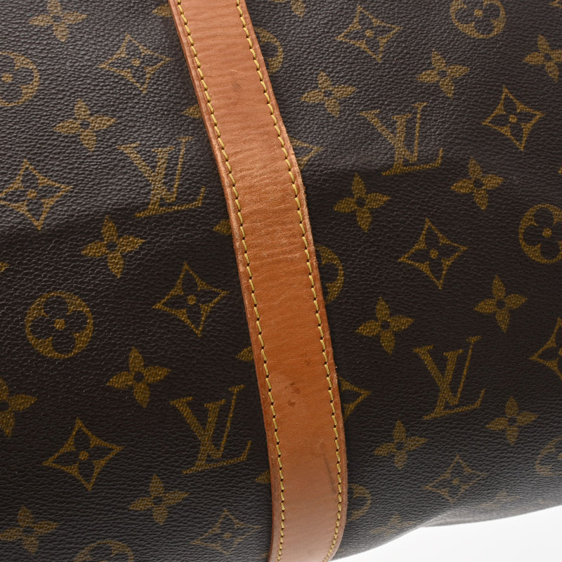 LOUIS VUITTON ルイヴィトン モノグラム キーポル バンドリエール 50 ブラウン M41416 ユニセックス モノグラムキャンバス ボストンバッグ Bランク 中古 銀蔵