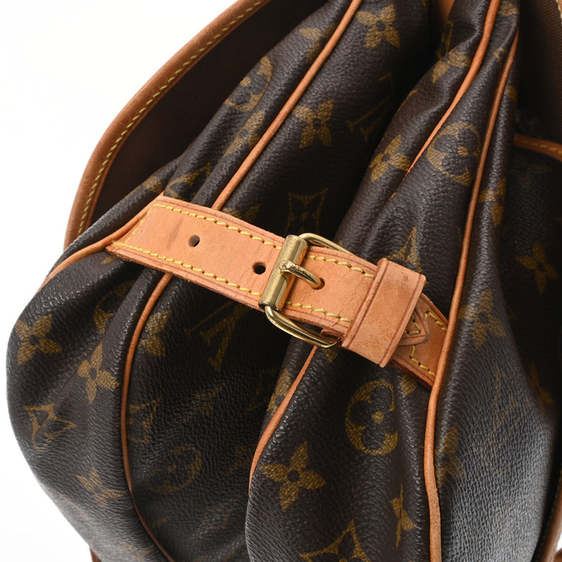 ルイヴィトンソミュール 30 14145 ブラウン レディース モノグラムキャンバス ショルダーバッグ M42256 LOUIS VUITTON 中古  – 銀蔵オンライン