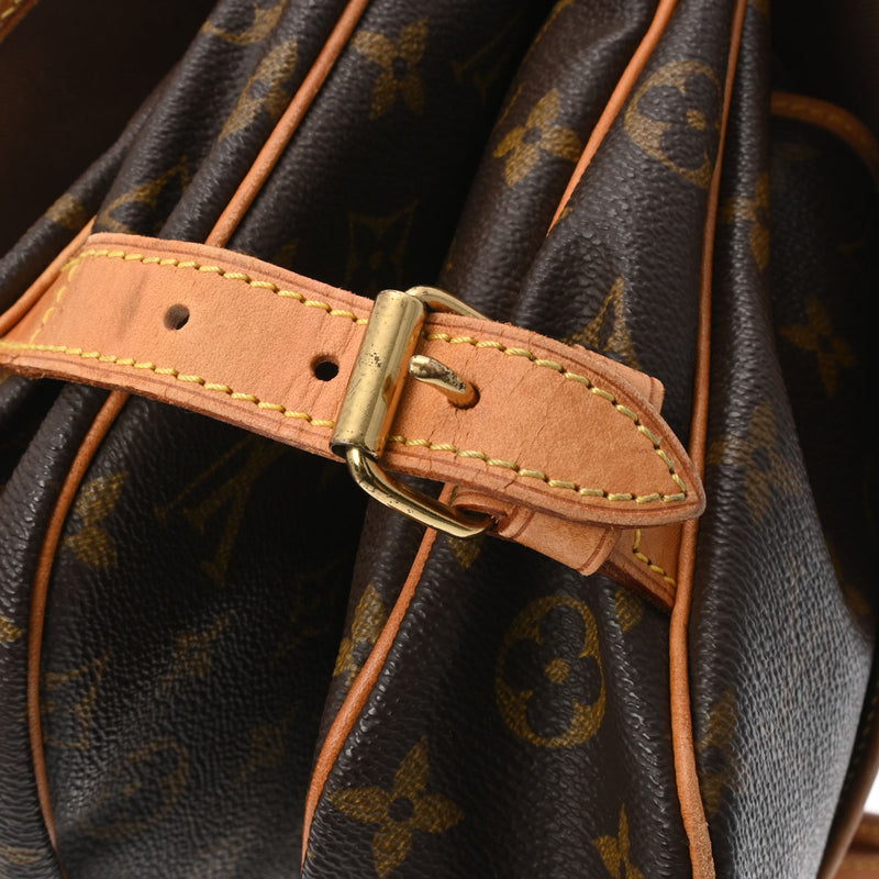 ルイヴィトンソミュール 30 14145 ブラウン レディース モノグラムキャンバス ショルダーバッグ M42256 LOUIS VUITTON 中古  – 銀蔵オンライン