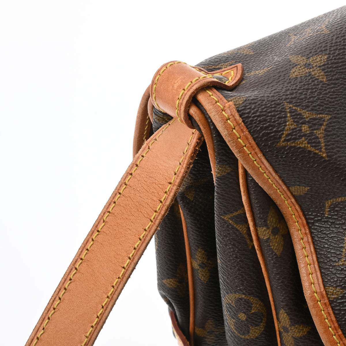 ルイヴィトンソミュール 30 14145 ブラウン レディース モノグラムキャンバス ショルダーバッグ M42256 LOUIS VUITTON 中古  – 銀蔵オンライン