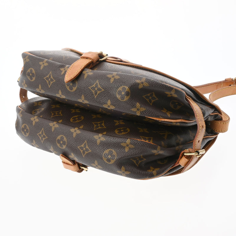 ルイヴィトンソミュール 30 14145 ブラウン レディース モノグラムキャンバス ショルダーバッグ M42256 LOUIS VUITTON 中古  – 銀蔵オンライン