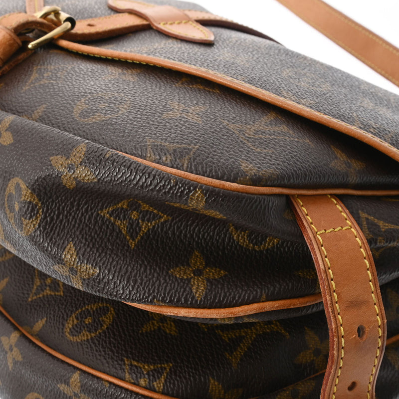 ルイヴィトンソミュール 30 14145 ブラウン レディース モノグラムキャンバス ショルダーバッグ M42256 LOUIS VUITTON 中古  – 銀蔵オンライン