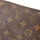 LOUIS VUITTON ルイヴィトン モノグラムジャイアント リバース ポシェットドゥーブルジップ ブラウン M69203 レディース モノグラムキャンバス ショルダーバッグ Aランク 中古 銀蔵