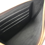 LOUIS VUITTON ルイヴィトン モノグラムジャイアント リバース ポシェットドゥーブルジップ ブラウン M69203 レディース モノグラムキャンバス ショルダーバッグ Aランク 中古 銀蔵