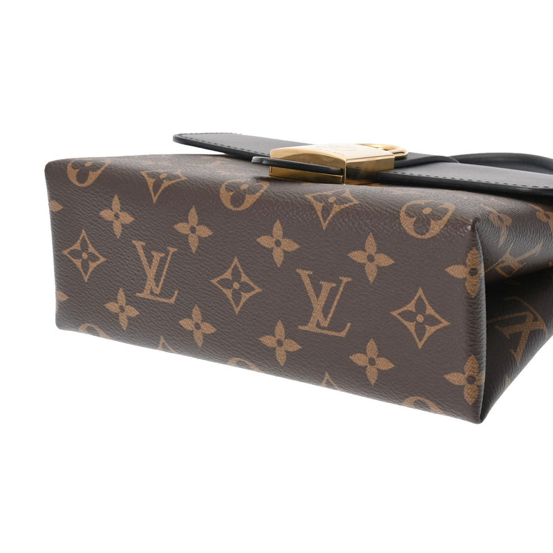 LOUIS VUITTON ルイヴィトン モノグラム ロッキー BB ノワール Ｍ44141 レディース モノグラムキャンバス 2WAYバッグ Aランク 中古 銀蔵