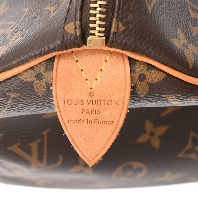 LOUIS VUITTON ルイヴィトン モノグラム スピーディ 30 現行モデル ブラウン M41108 レディース モノグラムキャンバス ハンドバッグ ABランク 中古 銀蔵