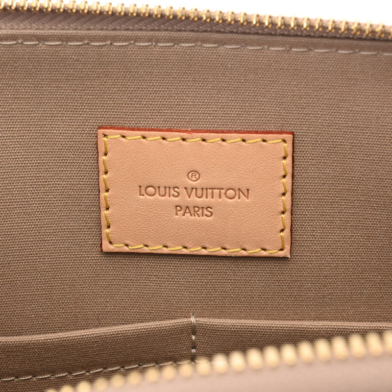 LOUIS VUITTON ルイヴィトン ヴェルニ アルマ PM USA製 デュンヌ M90170 レディース モノグラムヴェルニ ハンドバッグ Bランク 中古 銀蔵