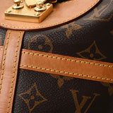 LOUIS VUITTON ルイヴィトン モノグラム ダッフルバッグ ブラウン M43587 レディース モノグラムキャンバス 2WAYバッグ Bランク 中古 銀蔵