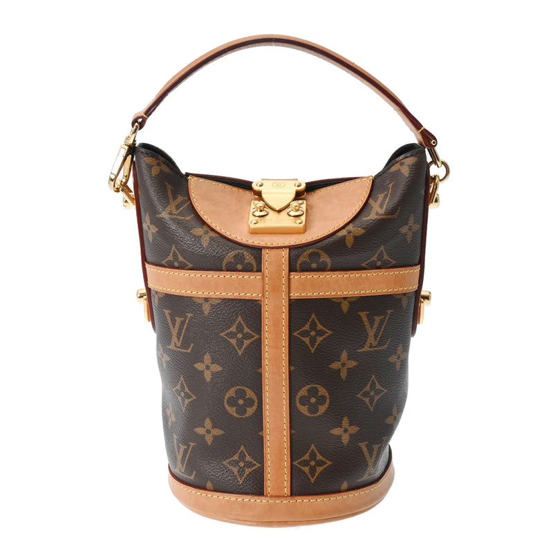 LOUIS VUITTON ルイヴィトン モノグラム ダッフルバッグ ブラウン M43587 レディース モノグラムキャンバス 2WAYバッグ Bランク 中古 銀蔵