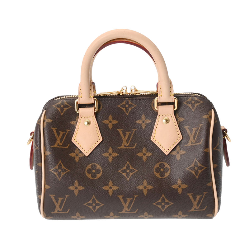 LOUIS VUITTON ルイヴィトン モノグラム スピーディバンドリエール 20 ブラウン M46594 レディース モノグラムキャンバス ハンドバッグ 未使用 銀蔵