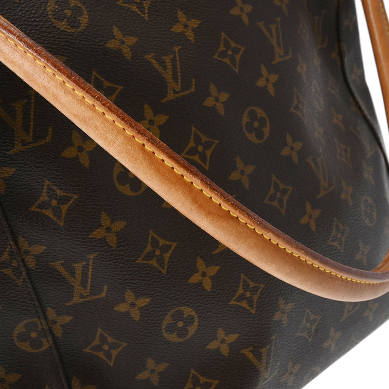 LOUIS VUITTON ルイヴィトン モノグラム ルーピング GM ブラウン M51145 レディース モノグラムキャンバス ワンショルダーバッグ Bランク 中古 銀蔵