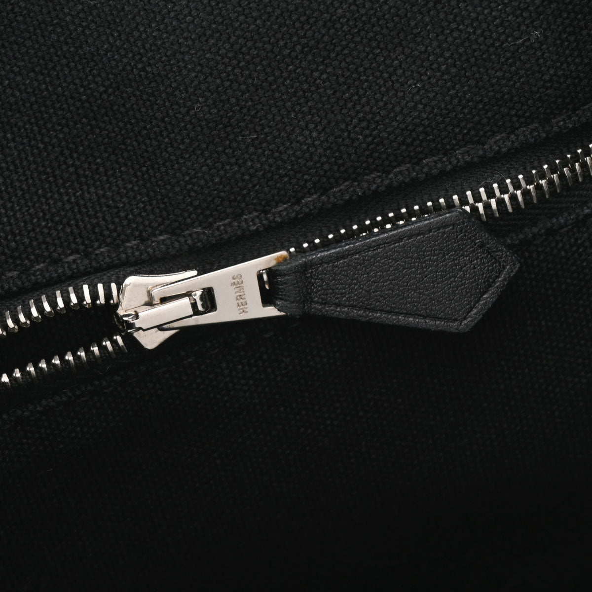 美品 HERMES トロカホリゾンタルMM キャンバス レザー 黒 トートバッグ HERMES エルメス トロカホリゾンタルMM トートバッグ キャンバス