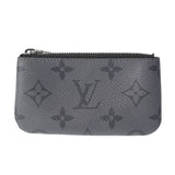 LOUIS VUITTON ルイヴィトン モノグラムエクリプス リバース ポシェットクレ 黒 M80905 メンズ モノグラムエクリプスリバース コインケース ABランク 中古 銀蔵