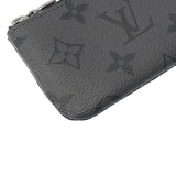 LOUIS VUITTON ルイヴィトン モノグラムエクリプス リバース ポシェットクレ 黒 M80905 メンズ モノグラムエクリプスリバース コインケース ABランク 中古 銀蔵