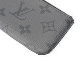 LOUIS VUITTON ルイヴィトン モノグラムエクリプス リバース ポシェットクレ 黒 M80905 メンズ モノグラムエクリプスリバース コインケース ABランク 中古 銀蔵