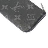LOUIS VUITTON ルイヴィトン モノグラムエクリプス リバース ポシェットクレ 黒 M80905 メンズ モノグラムエクリプスリバース コインケース ABランク 中古 銀蔵