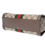 GUCCI グッチ オフィディア 2WAY ベージュ ゴールド金具 547551 レディース PVC レザー ショルダーバッグ Aランク 中古 銀蔵