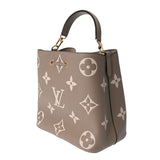 LOUIS VUITTON ルイヴィトン モノグラムアンプラント ネオノエ MM トゥルトレール/クレーム M45555 レディース レザー 2WAYバッグ 新同 中古 銀蔵