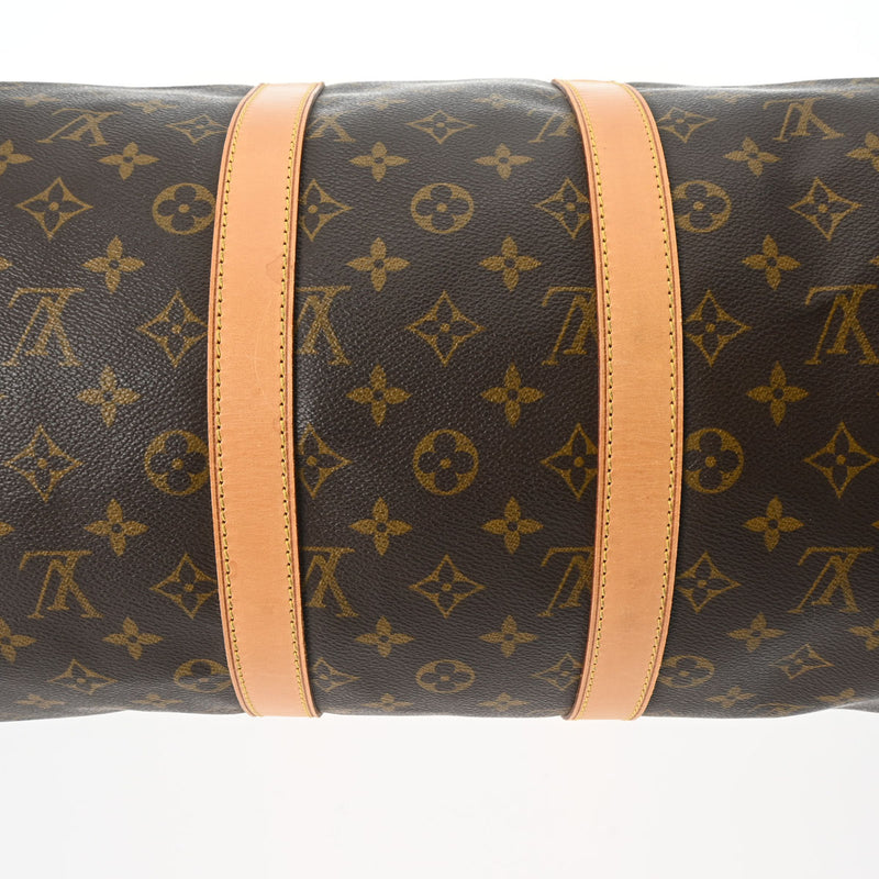 LOUIS VUITTON ルイヴィトン モノグラム キーポル 45 ブラウン M41428 ユニセックス モノグラムキャンバス ボストンバッグ Bランク 中古 銀蔵