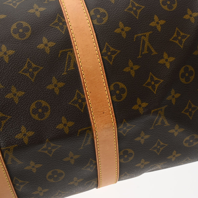 LOUIS VUITTON ルイヴィトン モノグラム キーポル 45 ブラウン M41428 ユニセックス モノグラムキャンバス ボストンバッグ Bランク 中古 銀蔵