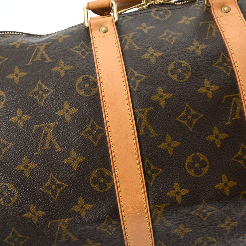 LOUIS VUITTON ルイヴィトン モノグラム キーポル 45 ブラウン M41428 ユニセックス モノグラムキャンバス ボストンバッグ Bランク 中古 銀蔵