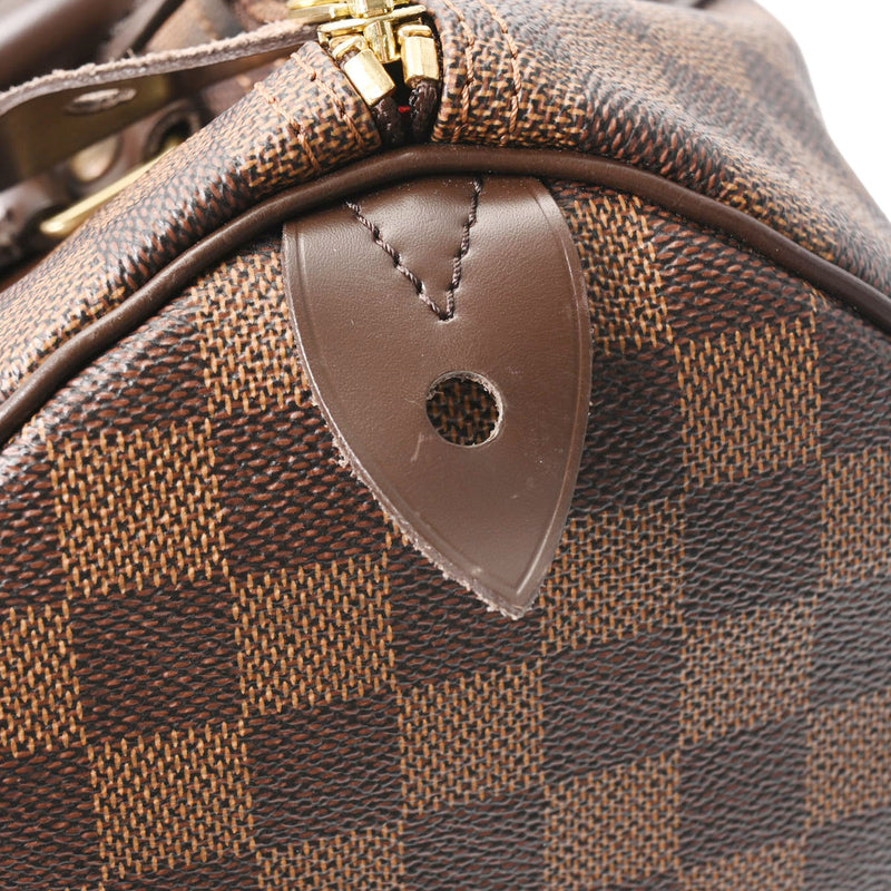 LOUIS VUITTON ルイヴィトン ダミエ スピーディ 30 ブラウン N41531 ユニセックス ダミエキャンバス ハンドバッグ Aランク 中古 銀蔵