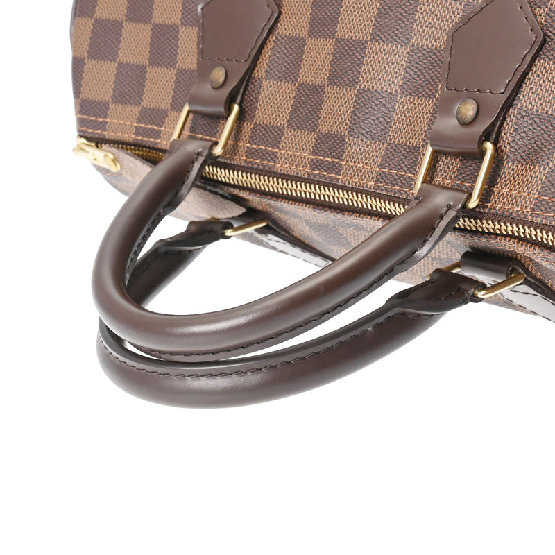 LOUIS VUITTON ルイヴィトン ダミエ スピーディ 30 ブラウン N41531 ユニセックス ダミエキャンバス ハンドバッグ Aランク 中古 銀蔵