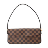 LOUIS VUITTON ルイヴィトン ダミエ レコレータ ブラウン N51299 レディース ダミエキャンバス ハンドバッグ 新同 中古 銀蔵