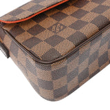 LOUIS VUITTON ルイヴィトン ダミエ レコレータ ブラウン N51299 レディース ダミエキャンバス ハンドバッグ 新同 中古 銀蔵