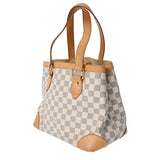 LOUIS VUITTON ルイヴィトン ダミエアズール ハムステッド PM ホワイト N51207 レディース ダミエアズールキャンバス ハンドバッグ Bランク 中古 銀蔵