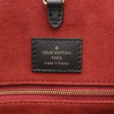 LOUIS VUITTON ルイヴィトン モノグラムアンプラント オンザゴー MM 黒/ベージュ M45495 レディース レザー 2WAYバッグ Aランク 中古 銀蔵