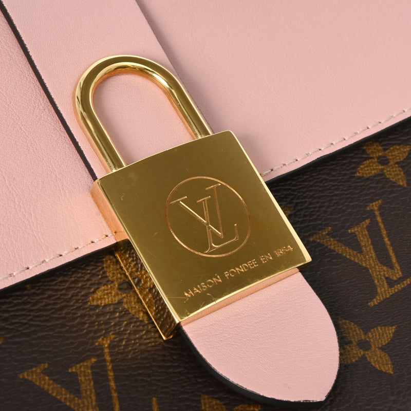 LOUIS VUITTON ルイヴィトン モノグラム ロッキー BB ローズプードル Ｍ44080 レディース モノグラムキャンバス 2WAYバッグ Aランク 中古 銀蔵