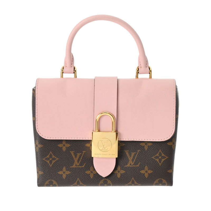 LOUIS VUITTON ルイヴィトン モノグラム ロッキー BB ローズプードル Ｍ44080 レディース モノグラムキャンバス 2WAYバッグ Aランク 中古 銀蔵