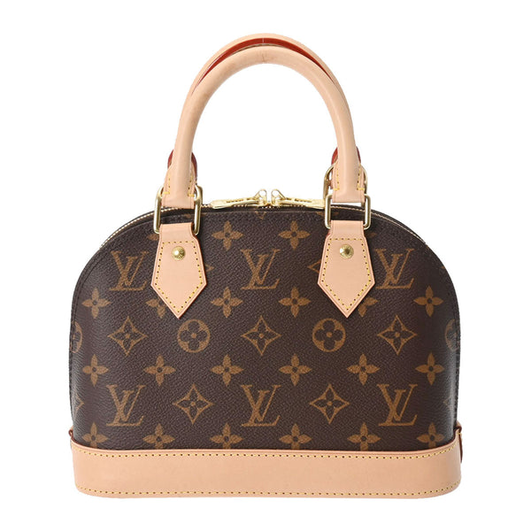 LOUIS VUITTON ルイヴィトン モノグラム アルマ BB 2WAY ブラウン M53152 レディース モノグラムキャンバス ハンドバッグ Aランク 中古 銀蔵